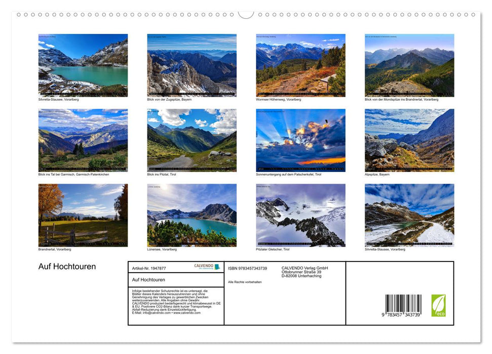 Auf Hochtouren (CALVENDO Premium Wandkalender 2026)