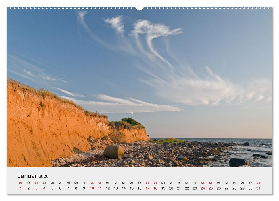 Dänemark - Land, Küsten, Städte (CALVENDO Wandkalender 2026)