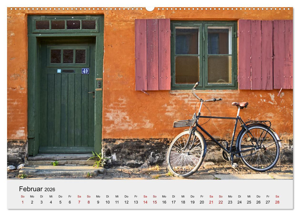 Dänemark - Land, Küsten, Städte (CALVENDO Wandkalender 2026)