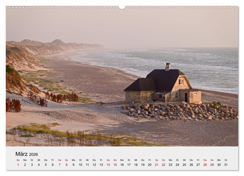 Dänemark - Land, Küsten, Städte (CALVENDO Wandkalender 2026)