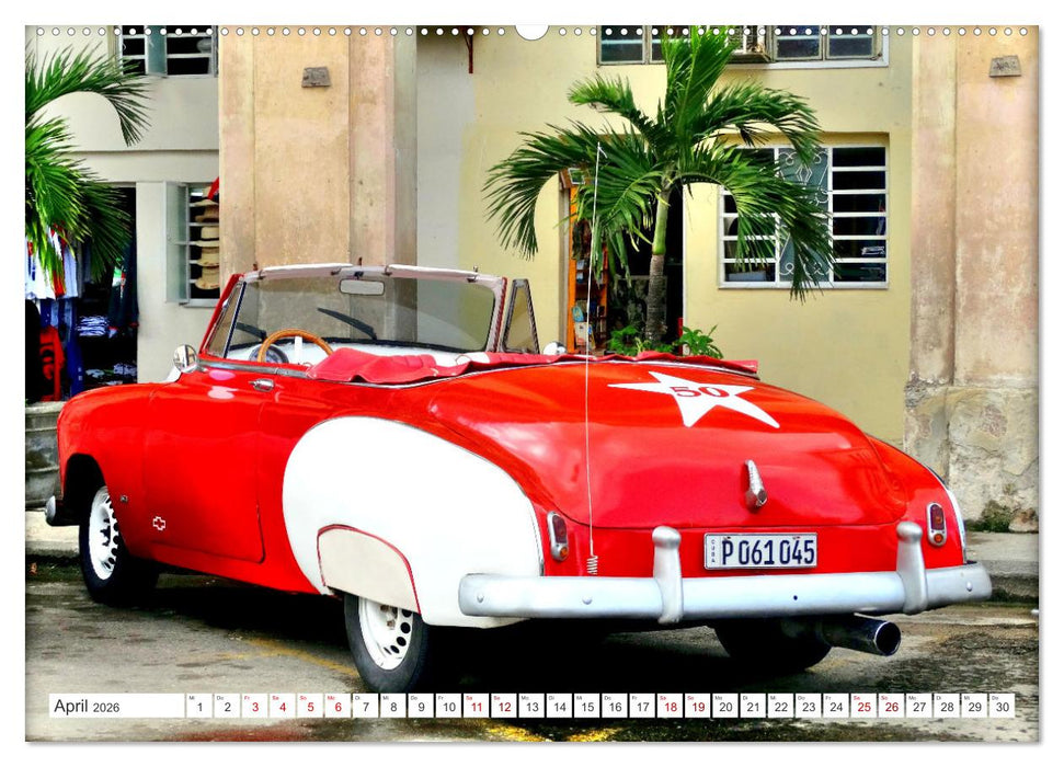 Chevy '50 - Mit 75 unterwegs in Kuba (CALVENDO Wandkalender 2026)