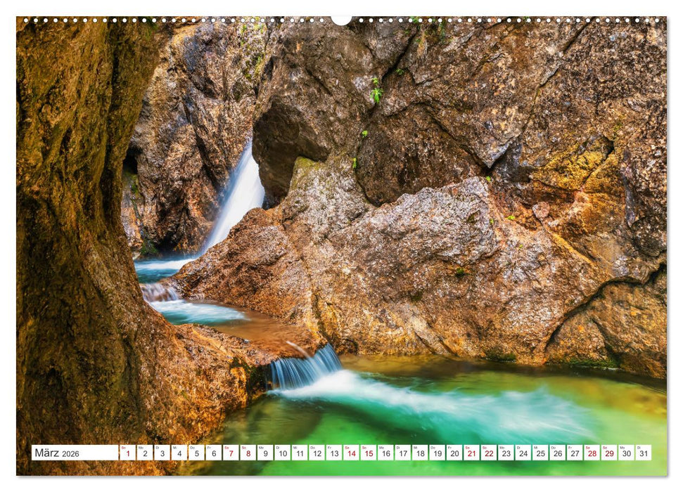 Bayern - Seen, Berge, Landschaft (CALVENDO Wandkalender 2026)