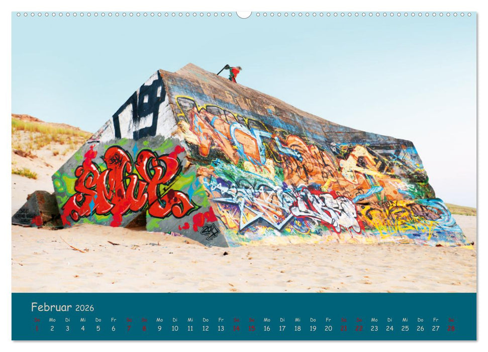 KUNSTORTE (CALVENDO Wandkalender 2026)