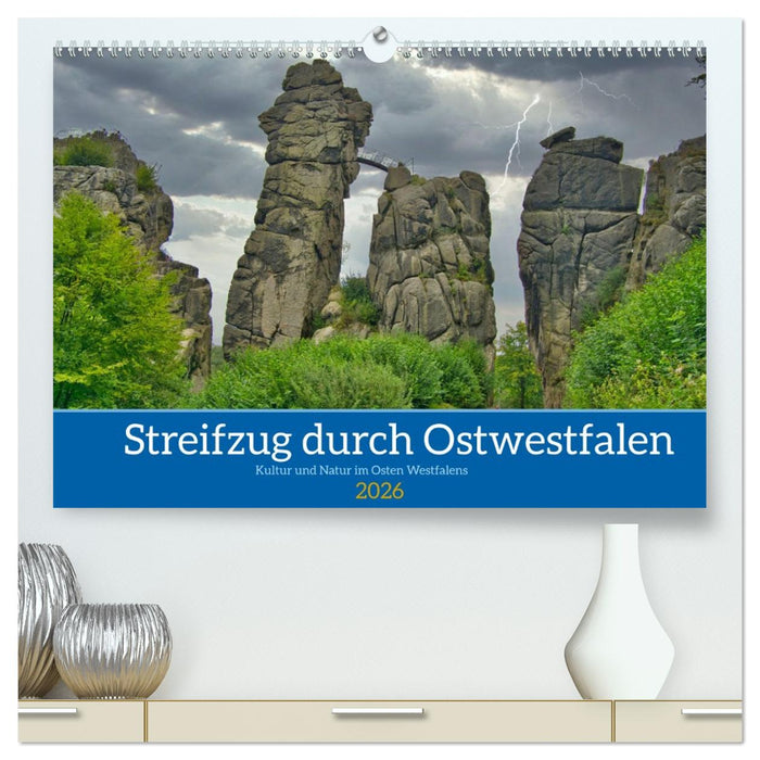 Streifzug durch Ostwestfalen (CALVENDO Premium Wandkalender 2026)