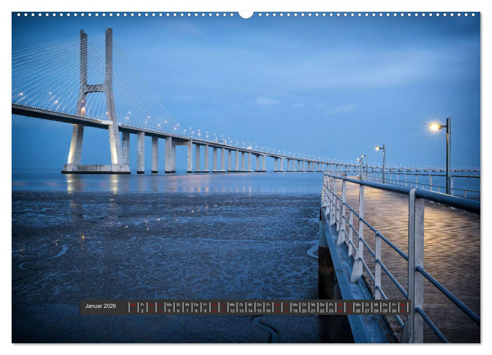 Portugals Atlantikküste (CALVENDO Wandkalender 2026)