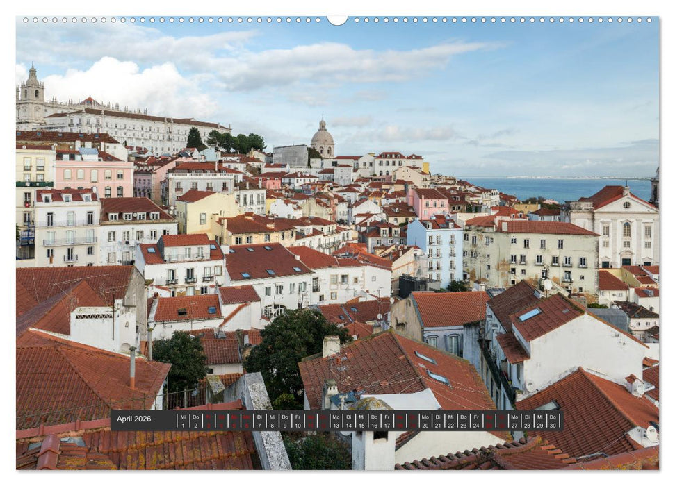 Portugals Atlantikküste (CALVENDO Wandkalender 2026)