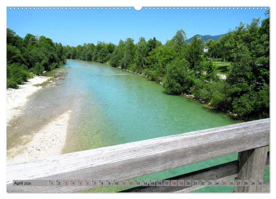 Flüsse in Deutschland (CALVENDO Wandkalender 2026)