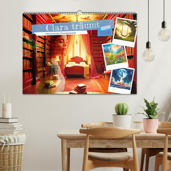 Clara träumt - Märchenhafte Traumfantasien (CALVENDO Wandkalender 2026)