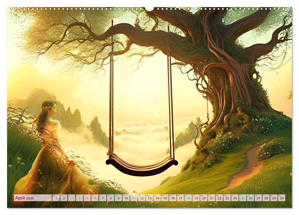 Clara träumt - Märchenhafte Traumfantasien (CALVENDO Wandkalender 2026)