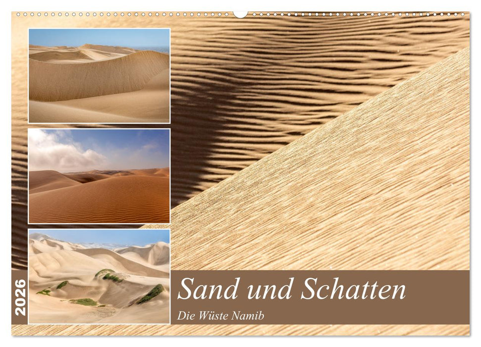 Sand und Schatten (CALVENDO Wandkalender 2026)