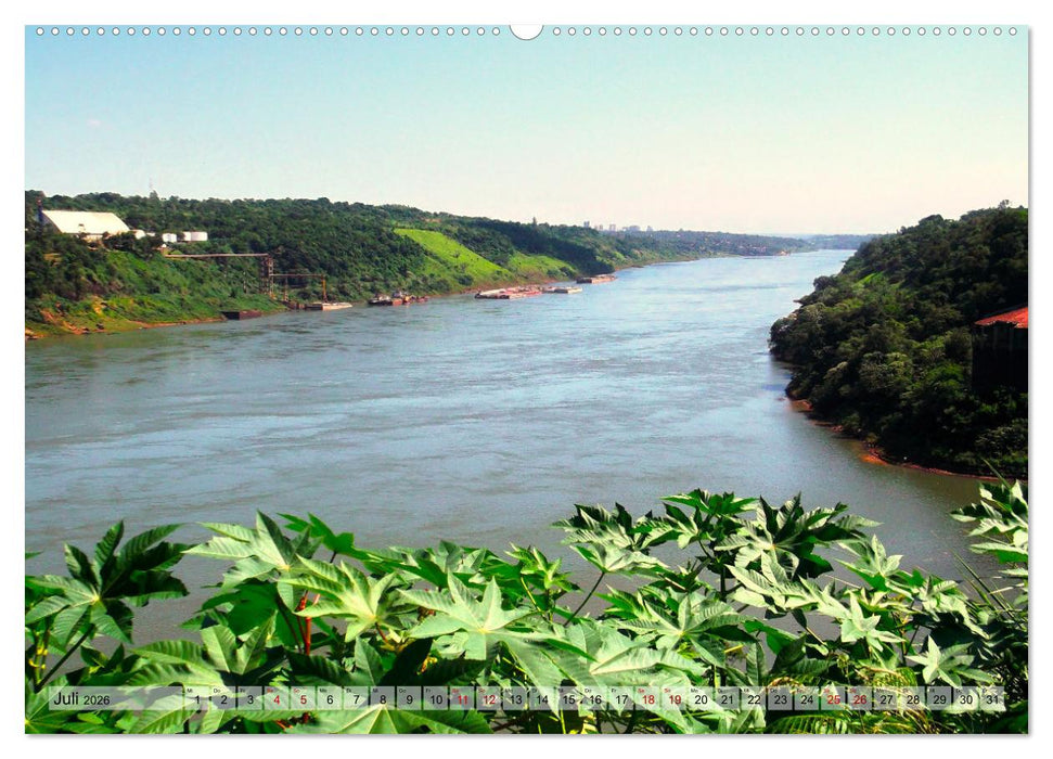 Flüsse weltweit (CALVENDO Premium Wandkalender 2026)