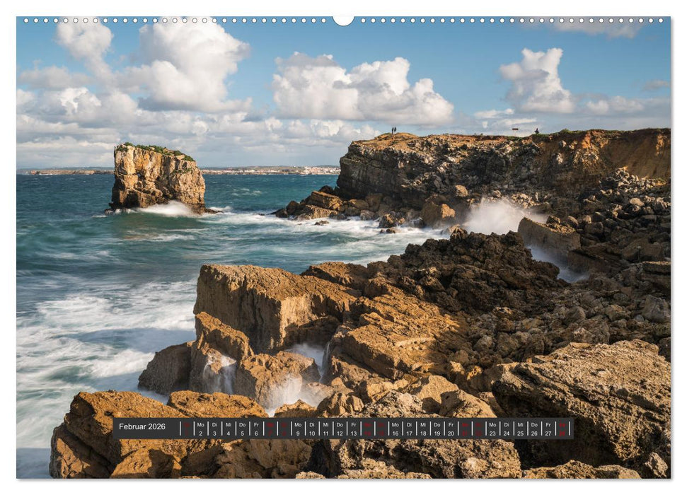 Portugals Atlantikküste (CALVENDO Premium Wandkalender 2026)