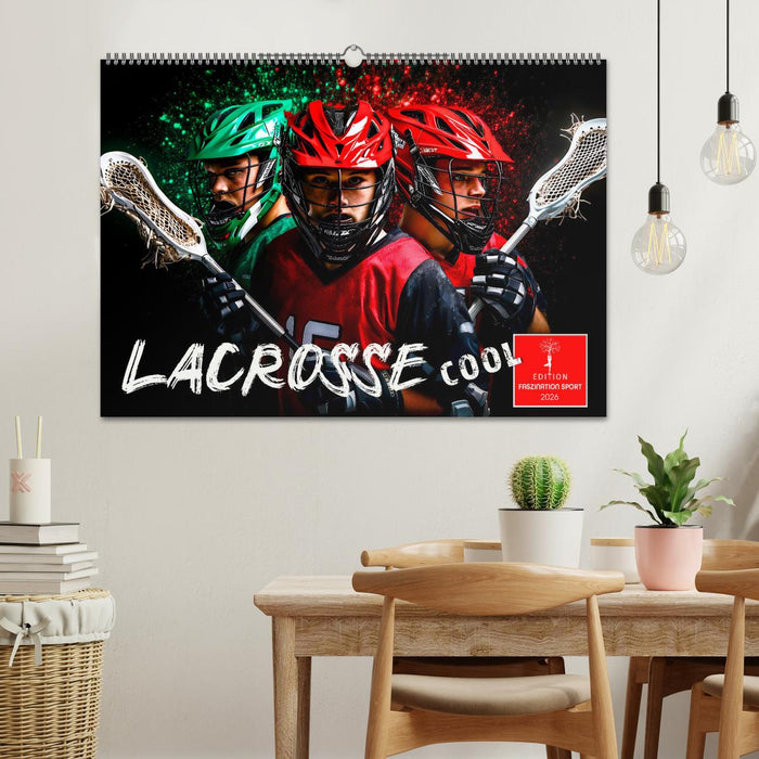Lacrosse cool (CALVENDO Wandkalender 2026)