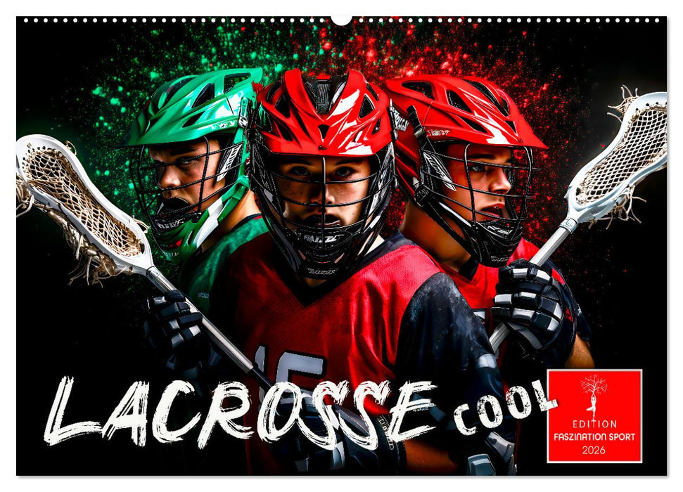 Lacrosse cool (CALVENDO Wandkalender 2026)