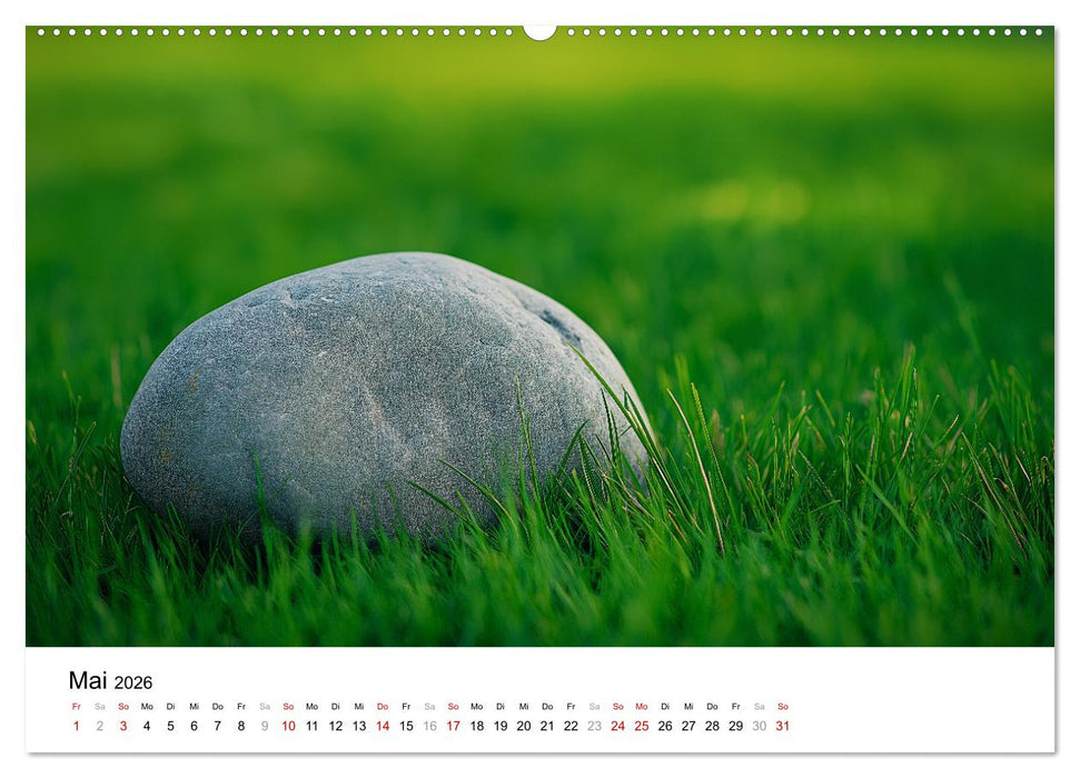 Minimalistische Naturmomente – Ruhe und Schönheit in der Natur (CALVENDO Premium Wandkalender 2026)