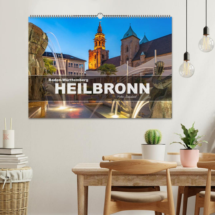 Baden-Württemberg - Heilbronn (CALVENDO Wandkalender 2026)