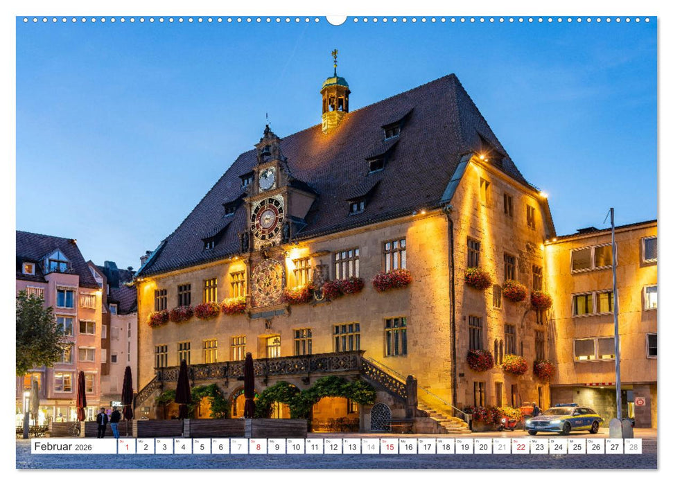 Baden-Württemberg - Heilbronn (CALVENDO Wandkalender 2026)