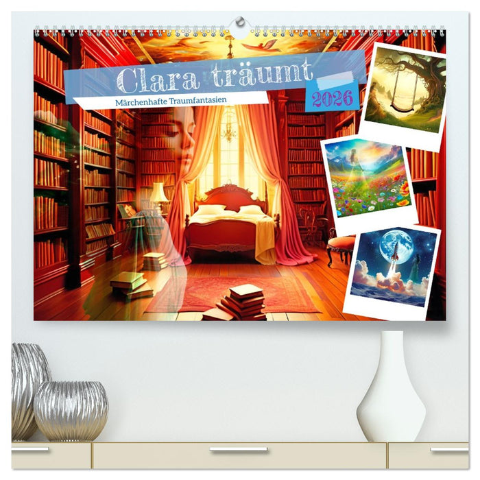 Clara träumt - Märchenhafte Traumfantasien (CALVENDO Premium Wandkalender 2026)