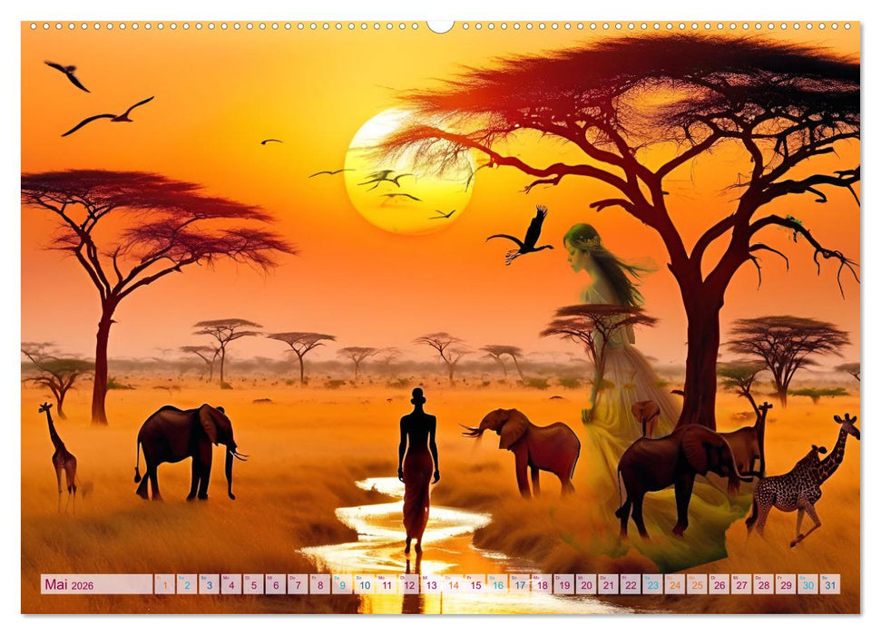 Clara träumt - Märchenhafte Traumfantasien (CALVENDO Premium Wandkalender 2026)