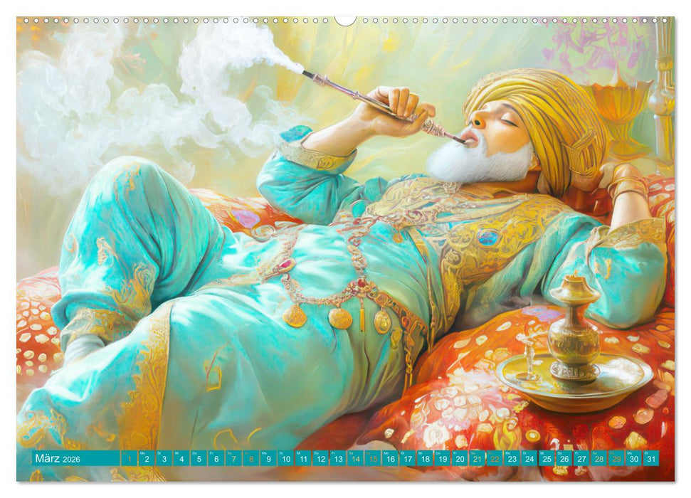 Fantastische Fantasiewerke (CALVENDO Premium Wandkalender 2026)