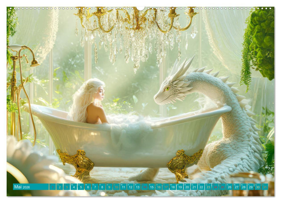 Fantastische Fantasiewerke (CALVENDO Premium Wandkalender 2026)