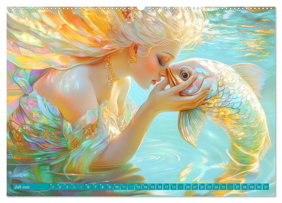 Fantastische Fantasiewerke (CALVENDO Premium Wandkalender 2026)