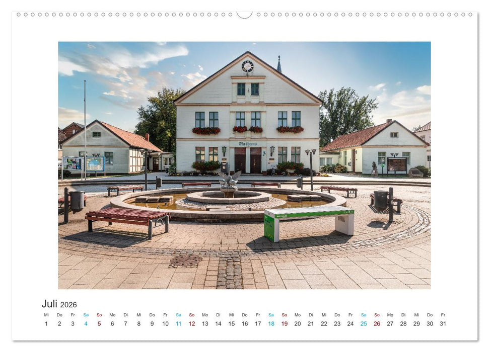 Arendsee in der Altmark (CALVENDO Premium Wandkalender 2026)