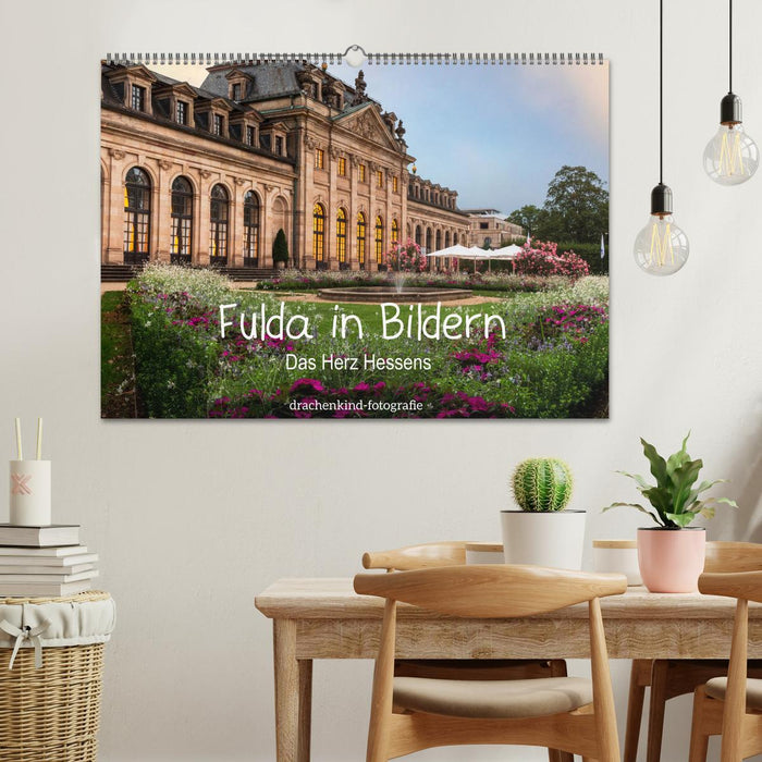 Fulda in Bildern - Das Herz Hessens (CALVENDO Wandkalender 2026)