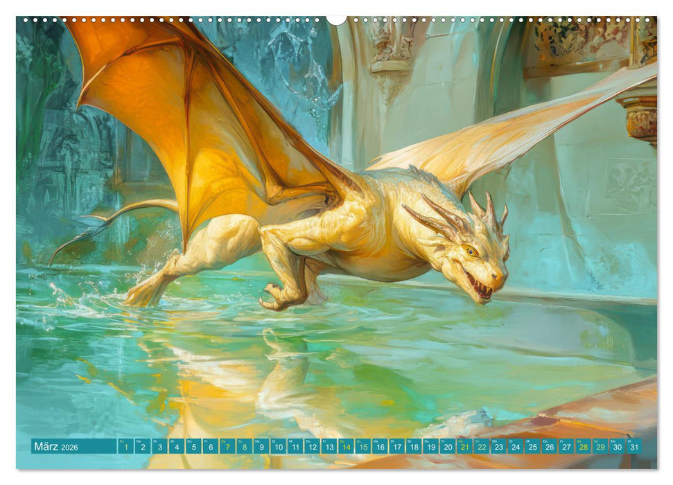 Schaurig schöne Biester (CALVENDO Premium Wandkalender 2026)