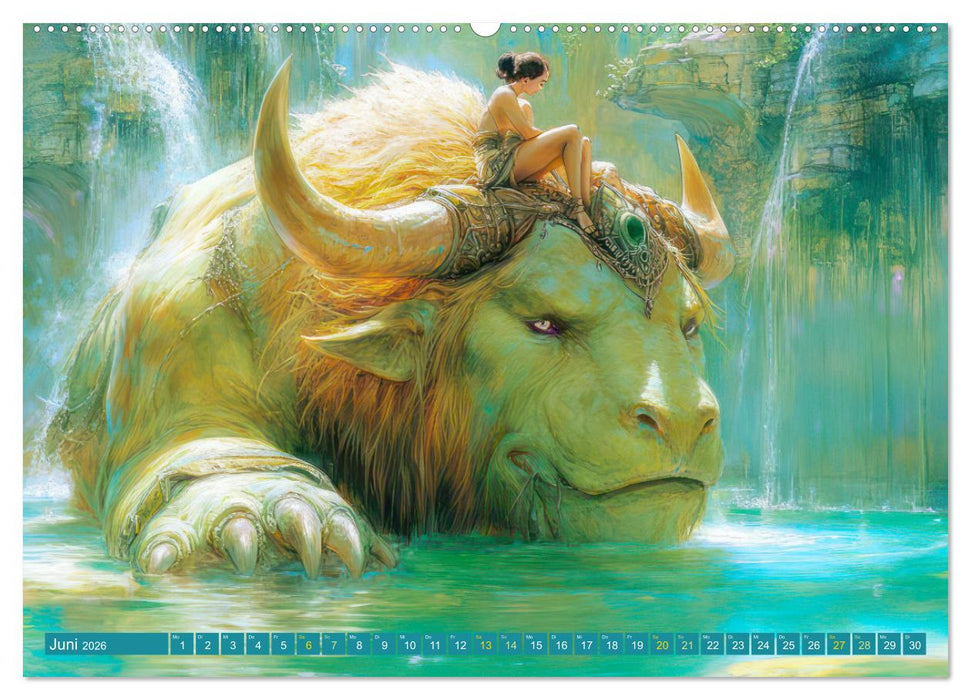 Schaurig schöne Biester (CALVENDO Premium Wandkalender 2026)