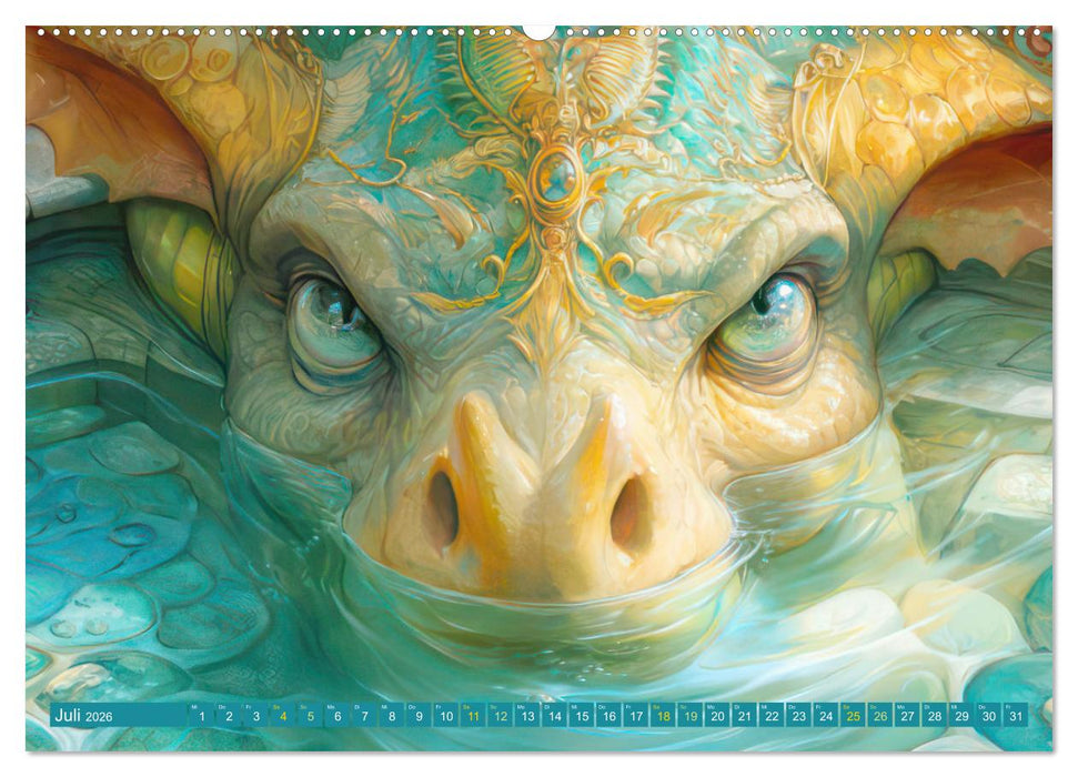 Schaurig schöne Biester (CALVENDO Premium Wandkalender 2026)