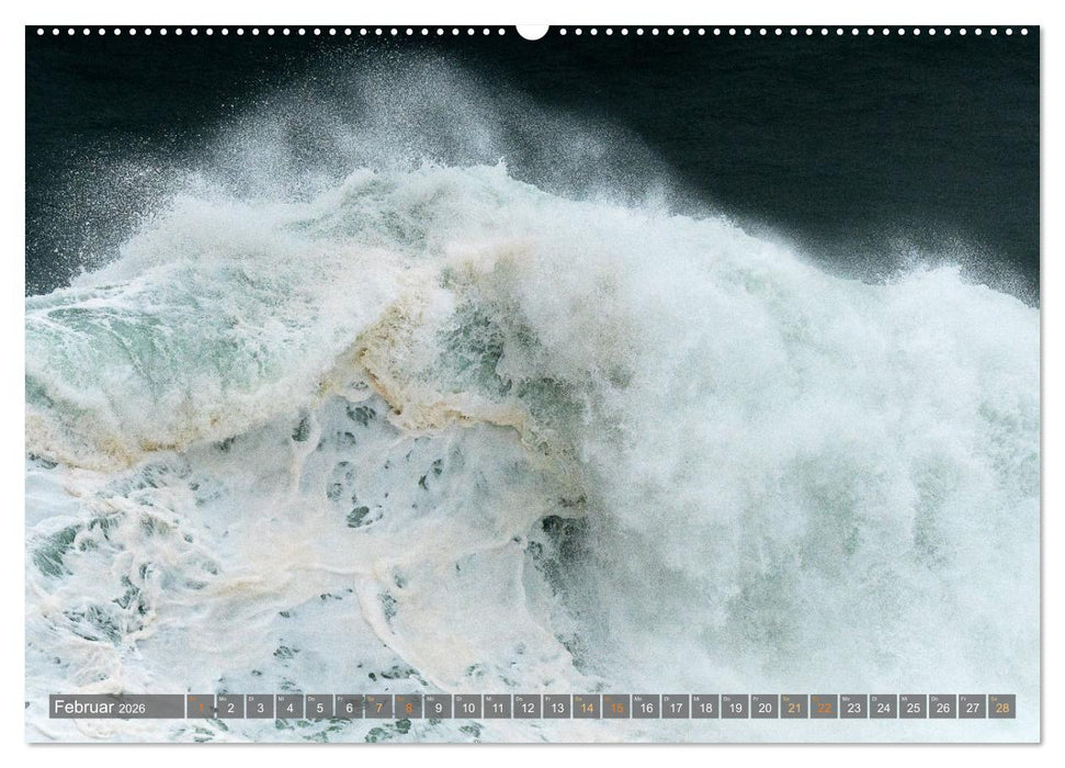 OCEAN POWER - Die Riesenwellen von Nazaré (CALVENDO Wandkalender 2026)
