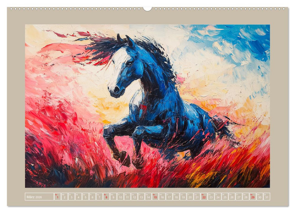 Wilde Schönheiten. Ein Jahr mit majestätischen Tieren (CALVENDO Wandkalender 2026)