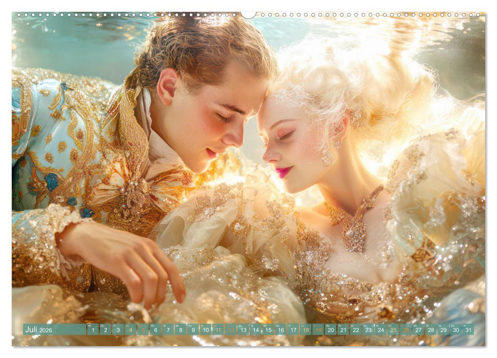 Opulente Unterwasserromanzen (CALVENDO Premium Wandkalender 2026)