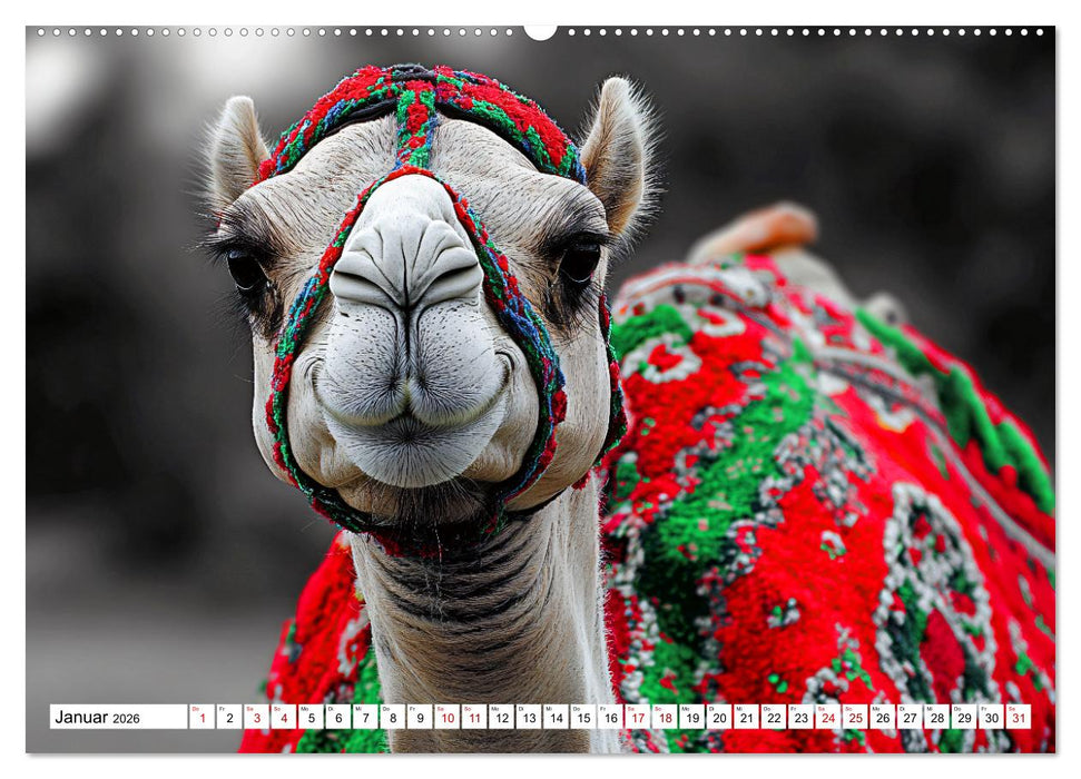 Strick-Pfoten - Flauschige Freunde in gestrickten Meisterwerken (CALVENDO Premium Wandkalender 2026)