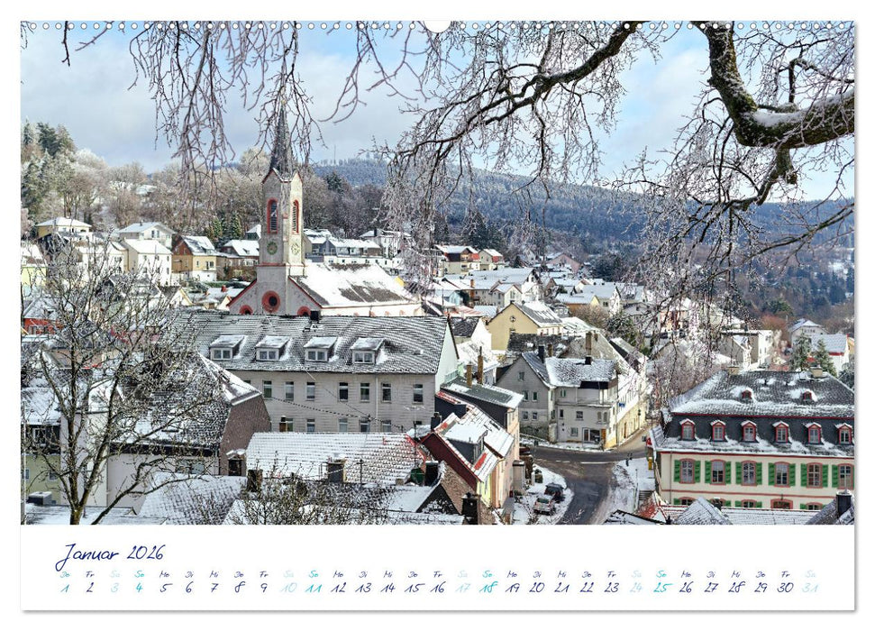 Taunus, deine Kirchen (CALVENDO Wandkalender 2026)