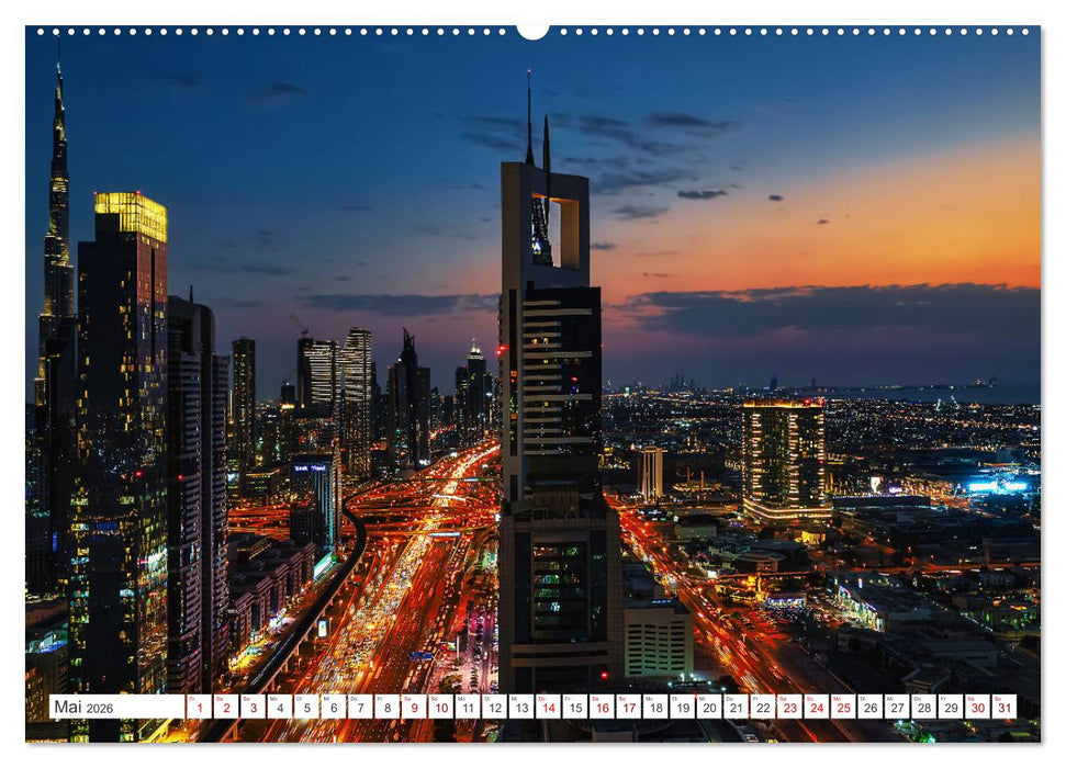 Dubai - Das achte Weltwunder (CALVENDO Wandkalender 2026)