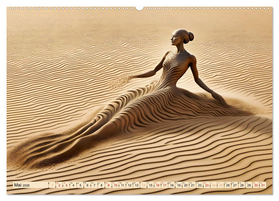 Sandige Visionen (CALVENDO Premium Wandkalender 2026)
