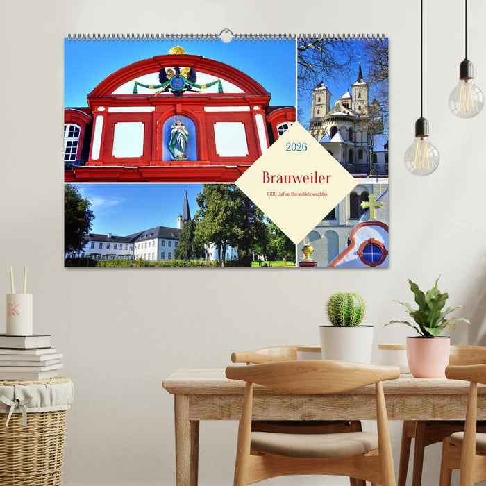 Brauweiler - 1000 Jahre Benediktinerabtei (CALVENDO Wandkalender 2026)