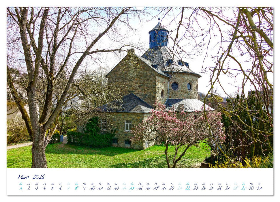 Taunus, deine Kirchen (CALVENDO Premium Wandkalender 2026)