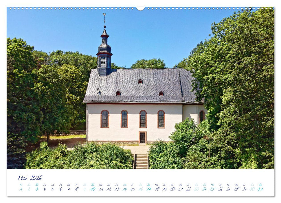 Taunus, deine Kirchen (CALVENDO Premium Wandkalender 2026)