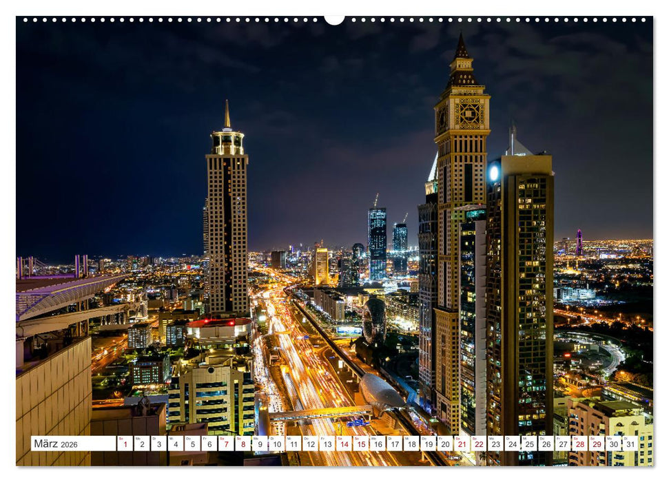 Dubai - Das achte Weltwunder (CALVENDO Premium Wandkalender 2026)