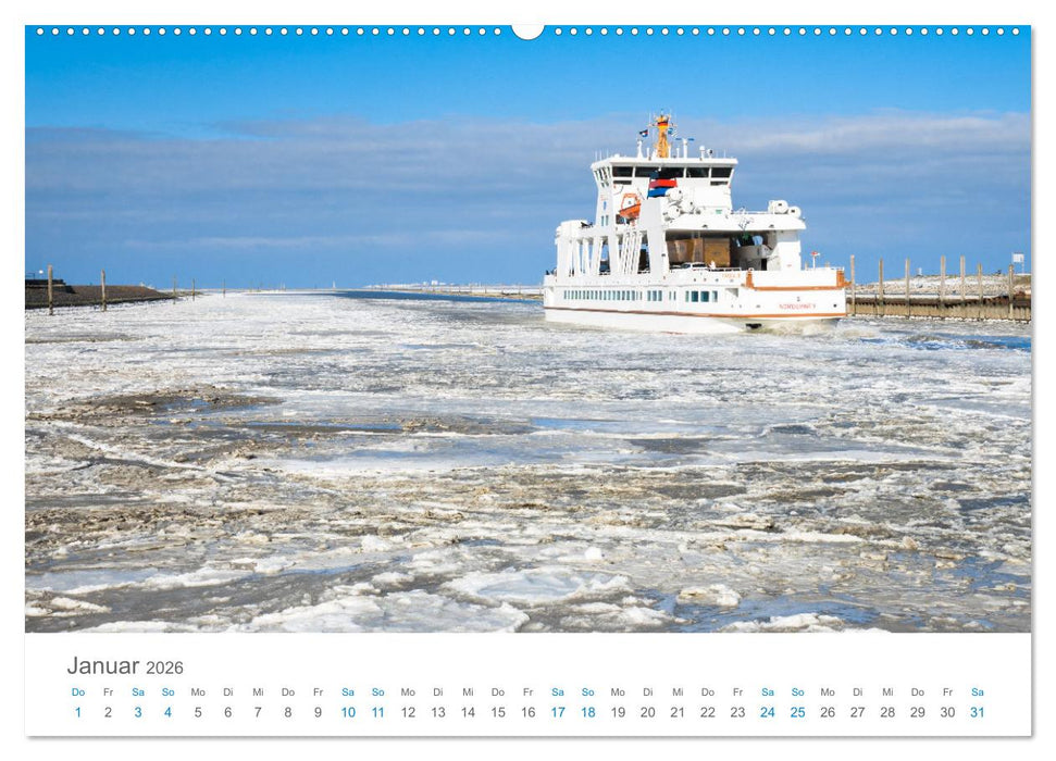 Norderney Sehnsuchtskalender (CALVENDO Wandkalender 2026)