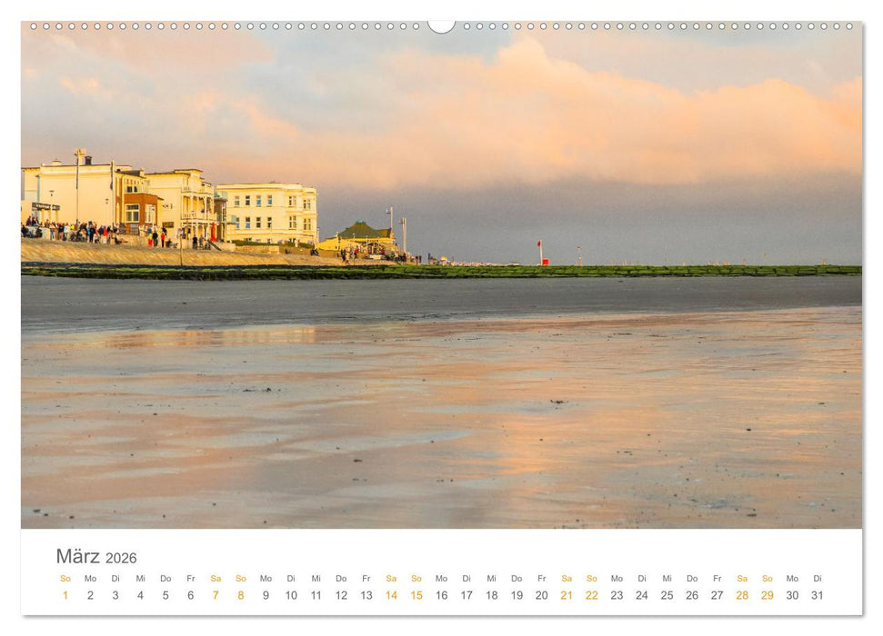 Norderney Sehnsuchtskalender (CALVENDO Wandkalender 2026)