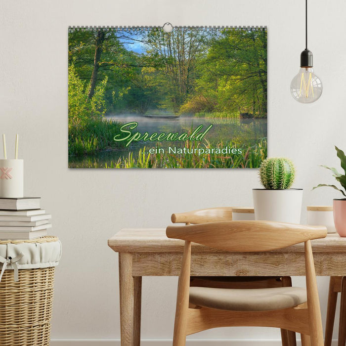 Spreewald - Ein Naturparadies (CALVENDO Wandkalender 2026)
