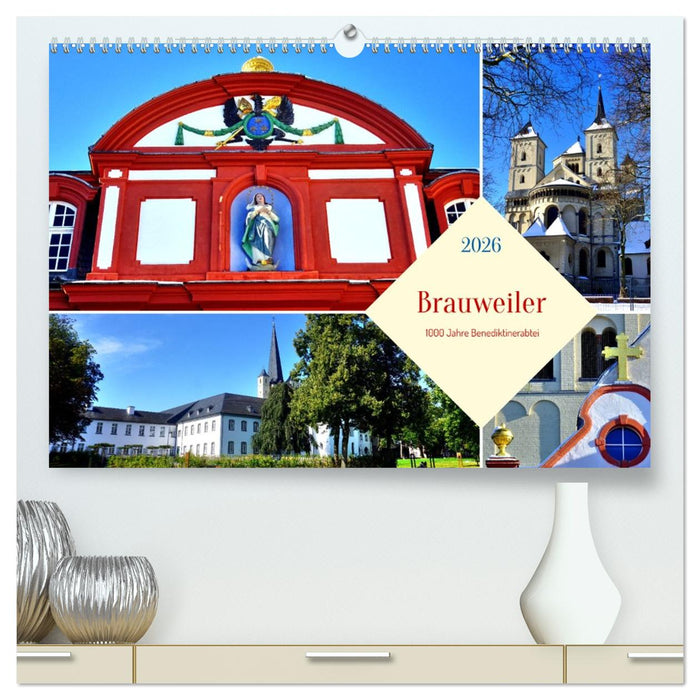 Brauweiler - 1000 Jahre Benediktinerabtei (CALVENDO Premium Wandkalender 2026)