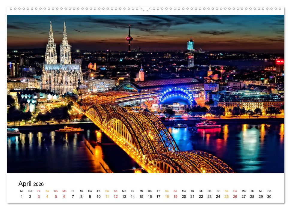 Deutschland - traumhafte Sehenswürdigkeiten (CALVENDO Wandkalender 2026)