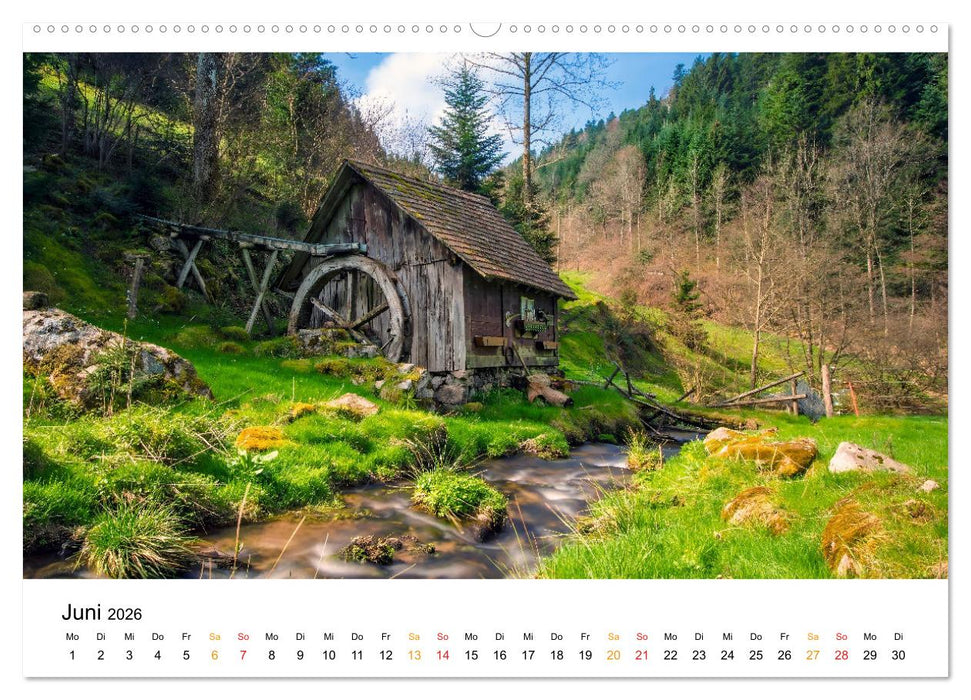 Deutschland - traumhafte Sehenswürdigkeiten (CALVENDO Wandkalender 2026)