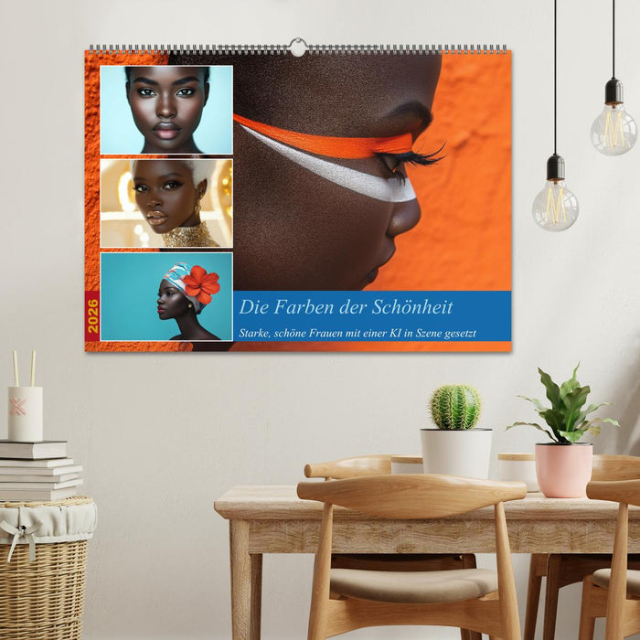 Die Farben der Schönheit (CALVENDO Wandkalender 2026)
