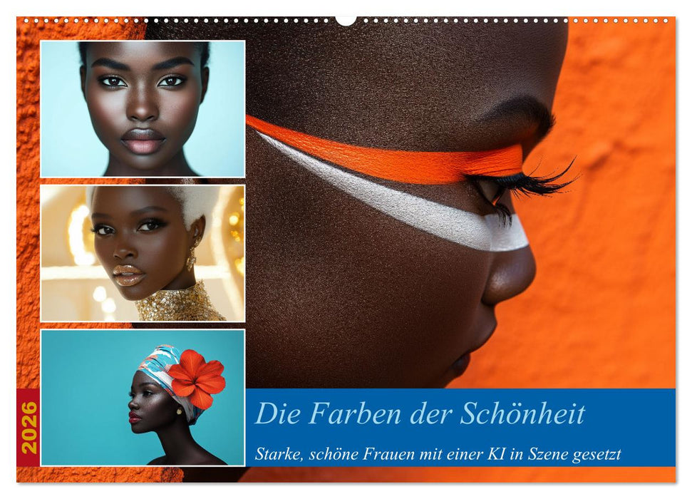 Die Farben der Schönheit (CALVENDO Wandkalender 2026)